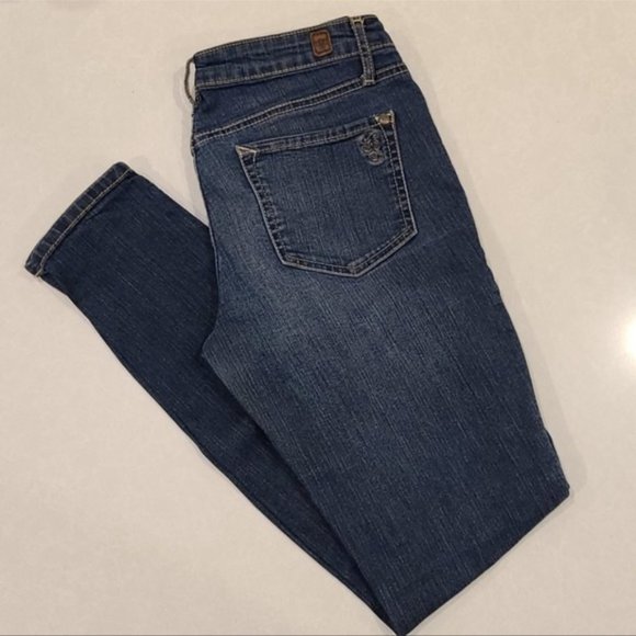 Jessica Simpson “Kiss Me” Blue Denim Jeggings - Women’s Size 27 - Picture 3 of 8
